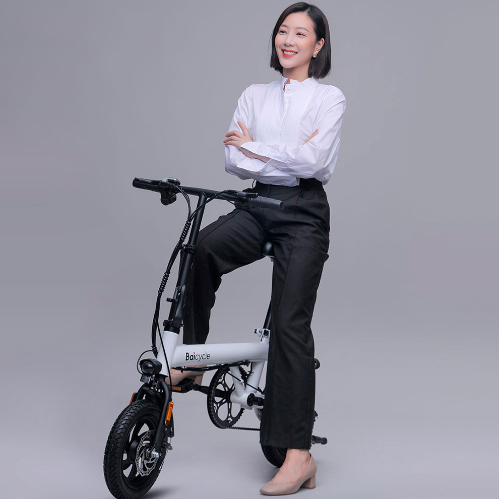 Складной электрический велосипед Xiaomi Xiaobai S1