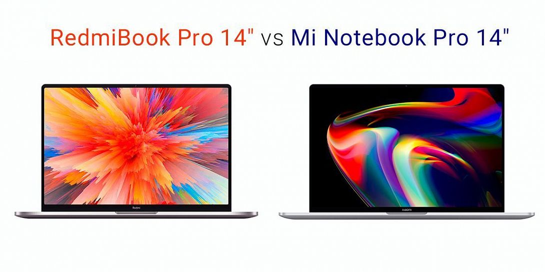 Сравнение 14-дюймовых ноутбуков Xiaomi: RedmiBook Pro vs Mi Notebook Pro