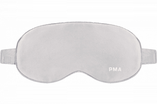 Согревающая маска для глаз PMA Graphene Heat Silk Blindfold Gray (Серый) — фото